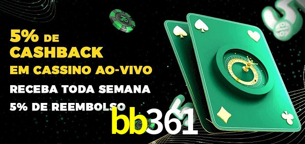 Promoções do cassino ao Vivo bb361